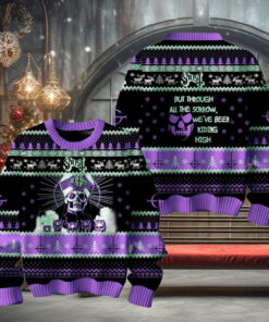 Ghost But Through All The Sorrow We’ve Been Riding High Christmas Ugly Sweater