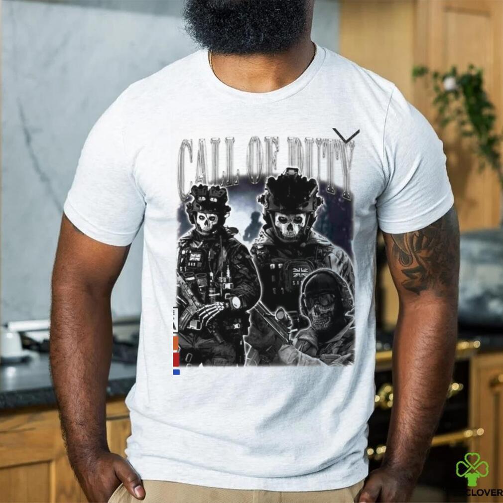 Ghost Call Of Duty Vintage Retro Bootleg Shirt - Limotees