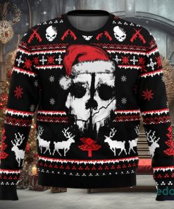 Ghost Call of Duty 3D Ugly Christmas Sweater Christmas Gift Ideas Party Gift