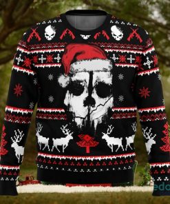 Ghost Call of Duty 3D Ugly Christmas Sweater Christmas Gift Ideas Party Gift
