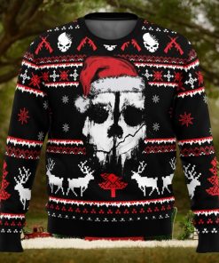 Ghost Call of Duty Ugly Christmas Sweater