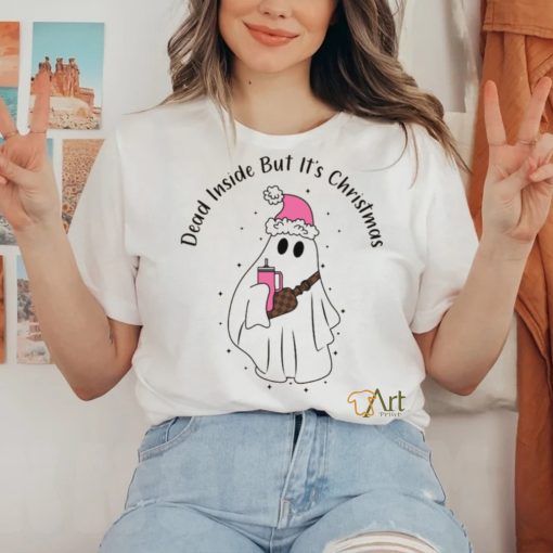 Ghost Dead Inside but It’s Christmas PNG Graphic shirt