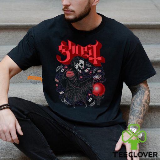 Ghost Franchise Club Papa Cards T shirt