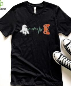 Ghost Gamer T Shirt Pumpkin Controller Costume Easy Halloween Gift Shirt