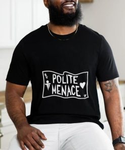 Ghost Polite Menace Heart shirt