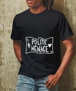 Ghost Polite Menace Heart shirt