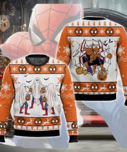 Ghost Three Spider Man Ugly Sweater