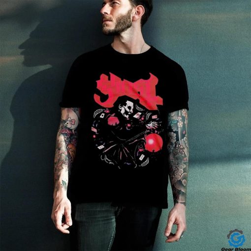 Ghost crystal ball horror shirt