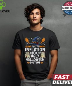 Ghost pumpkin due to inflation this is my ugly halloween costume 2024 T shirt