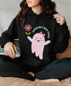 Ghost with flower adorably boo tiful art hoodie, sweater, longsleeve, shirt v-neck, t-shirt