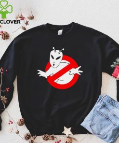 Ghostbuster X Alien Alienbusters logo shirt
