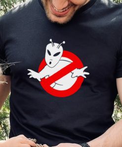 Ghostbuster X Alien Alienbusters logo shirt