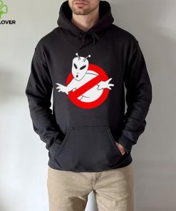 Ghostbuster X Alien Alienbusters logo shirt