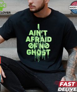 Ghostbusters Neon Green Text Shirt