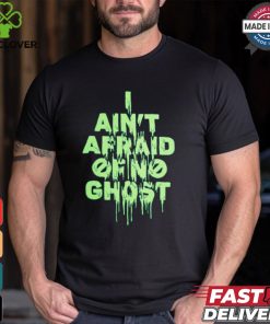 Ghostbusters Neon Green Text Shirt