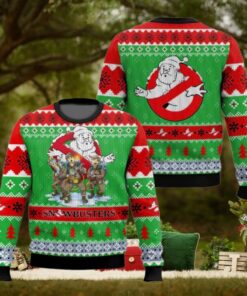 Ghostbusters Snowbusters Ugly Christmas Sweater