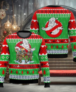 Ghostbusters Snowbusters Ugly Christmas Sweater