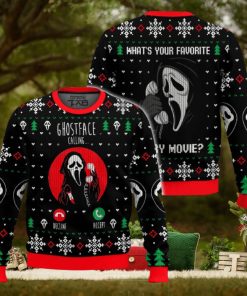 Ghostface Ugly Sweater