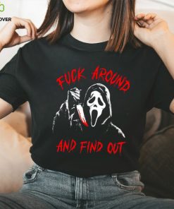 Ghostface fuck around and find out shirt