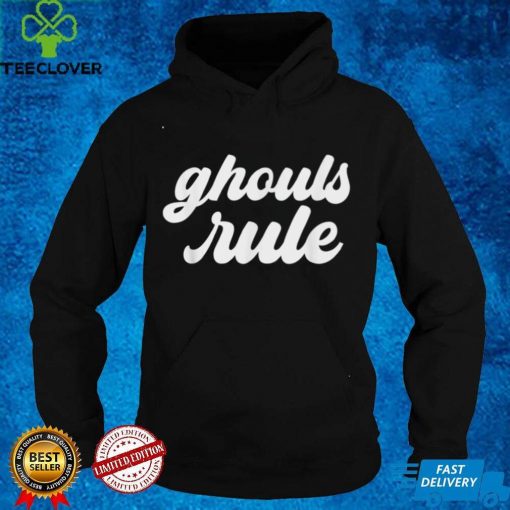 Ghouls Rule Halloween T Shirt