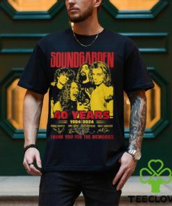 Soundgarden 40 Years 1984 2024 Thank You For The Memories T Shirt 1 Soundgarden 40 Years 1984 2024 Thank You For The Memories T Shirt