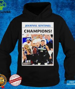 Giannis Antetokounmpo Journal Sentinel Champions hoodie, sweater, longsleeve, shirt v-neck, t-shirt