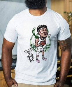 Giannis Antetokounmpo Milwaukee Bucks Player Cartoon shirt
