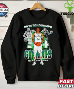 Giannis Antetokounmpo Milwaukee Bucks player MVP shirt