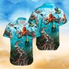 Funny Tonge Out Sexy Lips Red Hibiscus Tropical Hawaiian Aloha Shirts