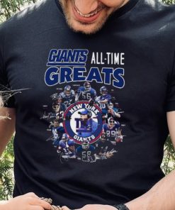 Giants Members All Time Greats New York Giants T Shirt