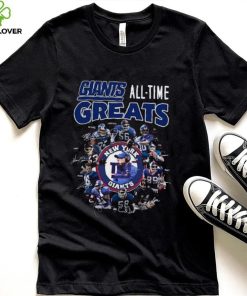 Giants Members All Time Greats New York Giants T Shirt