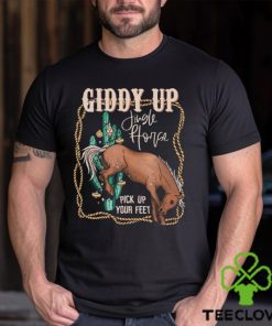 Giddy Up Jingle Horse Pick Up Your Feet Comfort Shirt