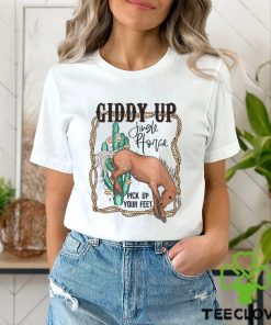 Giddy Up Jingle Horse Pick Up Your Feet Comfort T Shirt 1 Giddy Up Jingle Horse Pick Up Your Feet Comfort T Shirt