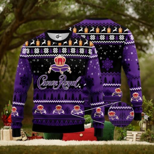 Gift For Christmas Crown Royal Ugly Christmas Sweater