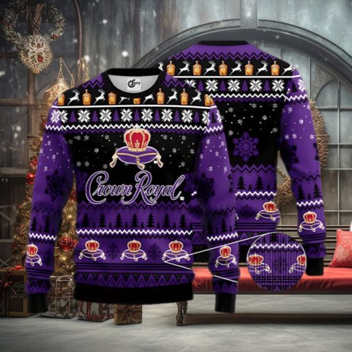 Gift For Christmas Crown Royal Ugly Christmas Sweater