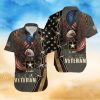 Golfer On Green Field Unisex Hawaiian Shirts