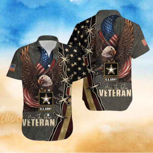 Gift For Dad Honor The Fallen Us Army Unisex Hawaiian Shirts