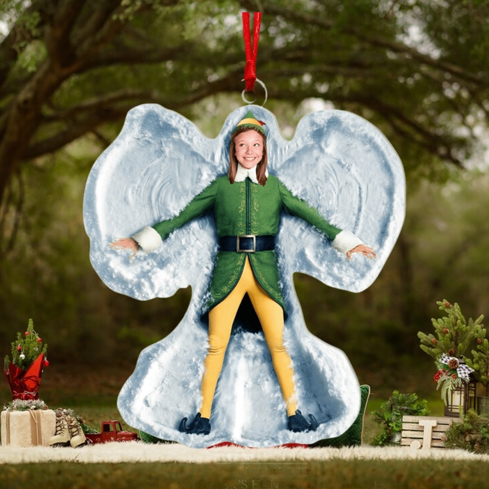 Gift For Family, Funny Christmas Ornament, Custom Photo Gift For Family, Funny Christmas Ornament, Custom Photo