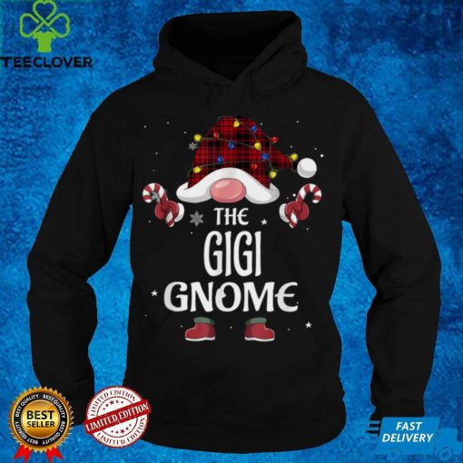 Gigi Gnome Buffalo Plaid Matching Family Christmas Pajama T Shirt Hoodie, Sweter Shirt