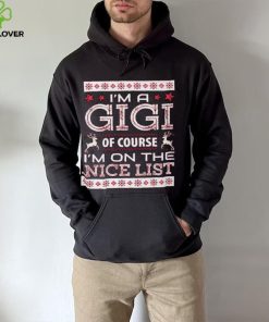 Gigi Nice Lists Christmas Shirts