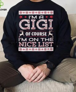Gigi Nice Lists Christmas Shirts