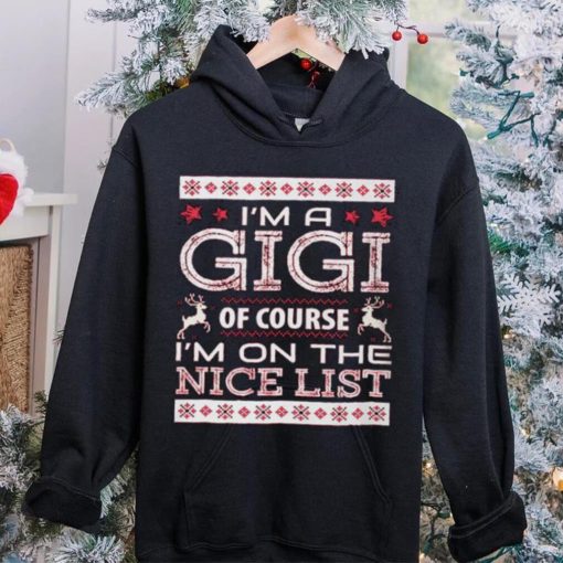 Gigi Nice Lists Christmas Shirts