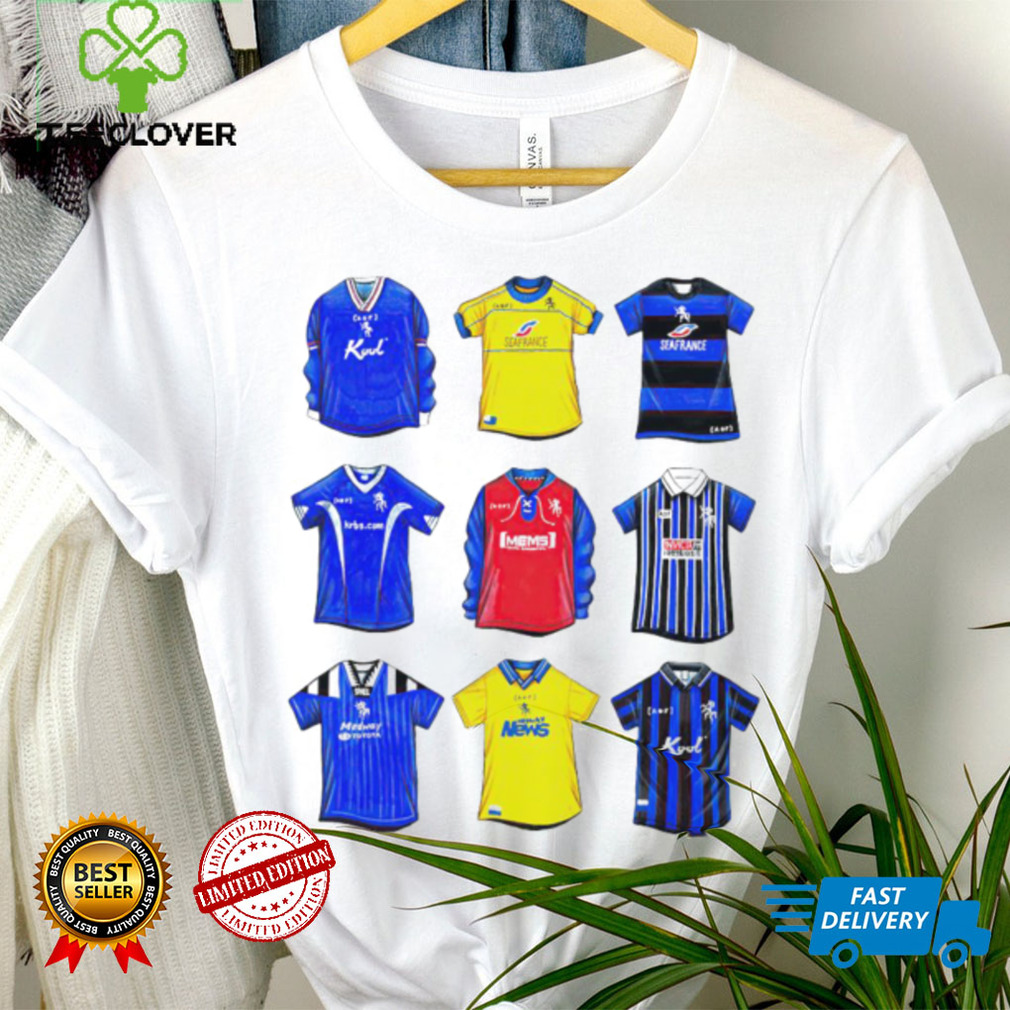 Gillingham FC uniform art shirt Gillingham FC uniform art shirt