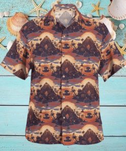 Black Cat Tropical Flowers Buffalo Bills Hawaiian Shirt - Limotees