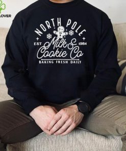 Gingerbread North Pole Milk and Cookie CO shirt