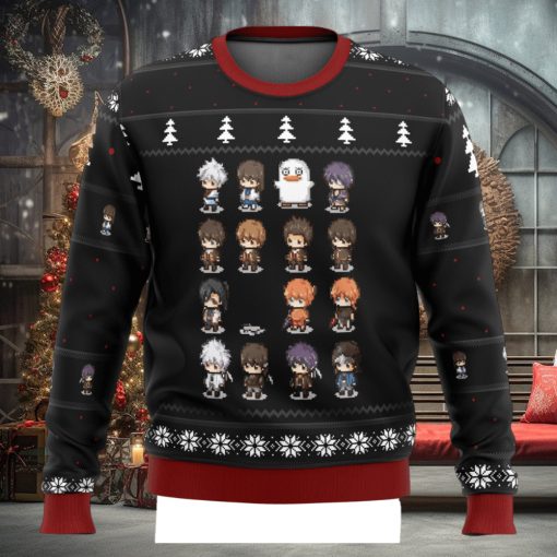 Gintama Sprites Ugly Christmas Sweater
