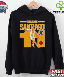 Giovanni Santiago Kent State Golden Flashes caricature shirt