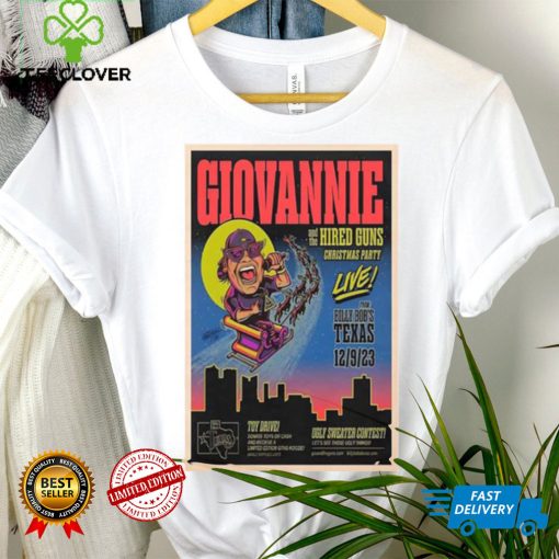 Giovannie and the hired guns Texas tour 2023 poster hoodie, sweater, longsleeve, shirt v-neck, t-shirt