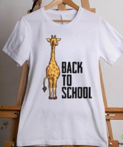 Giraffe Back To School T Shirt