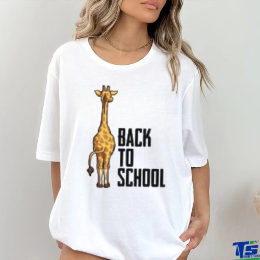 Giraffe   Back To School T Shirt